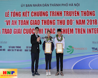 Hà Nội: Hơn 100 nghìn lượt thí sinh tham gia Chương trình truyền thông “Vì An toàn giao thông Thủ đô”